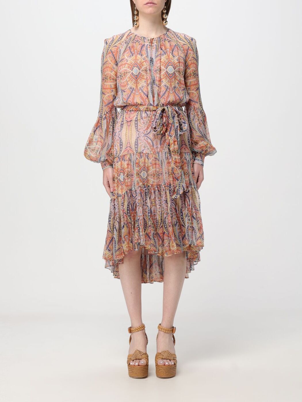 ETRO ロングワンピース・ドレス 楽天市場】エトロ ETRO ワンピース ドレス レディース グリーン