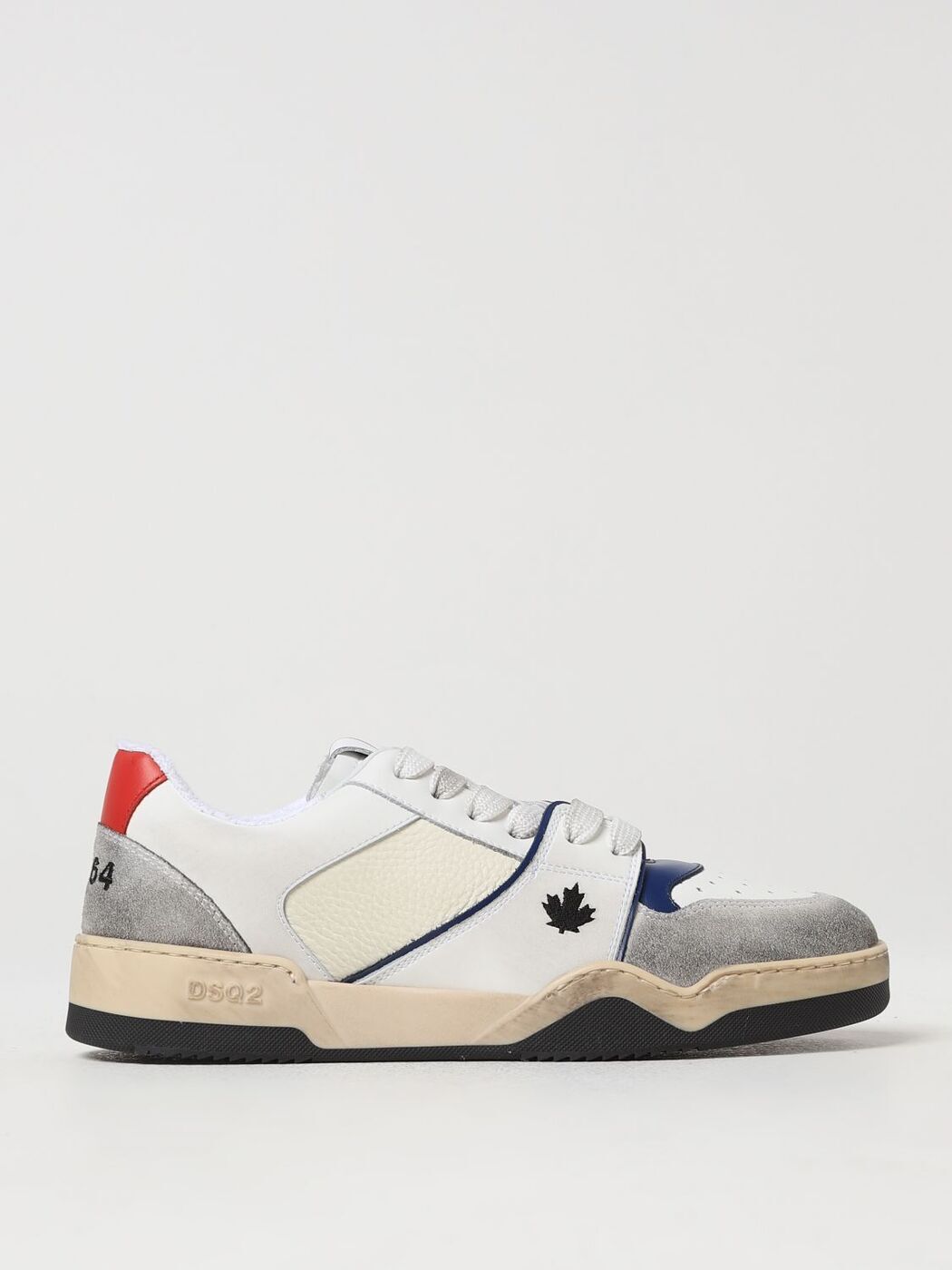関税送料込み【DSQUARED2 】ロゴスニーカー Dsquared2 - MAPLE 64 SNEAKERS (ブラック) ロゴ スニーカー