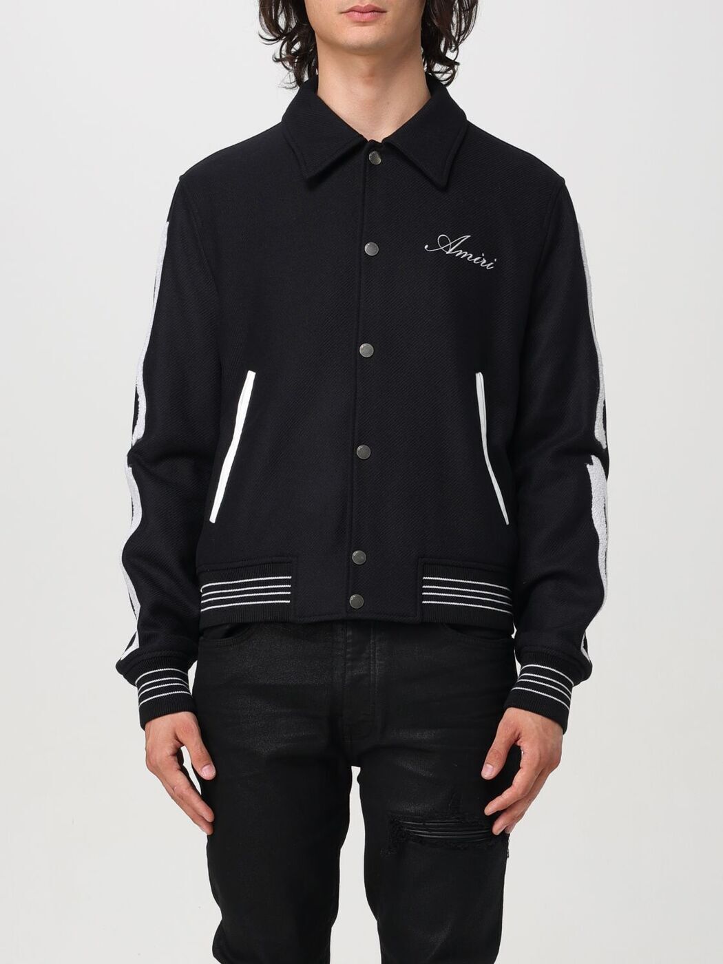 楽天市場】アミリ AMIRI メンズ アウター スタジャン ジャケット