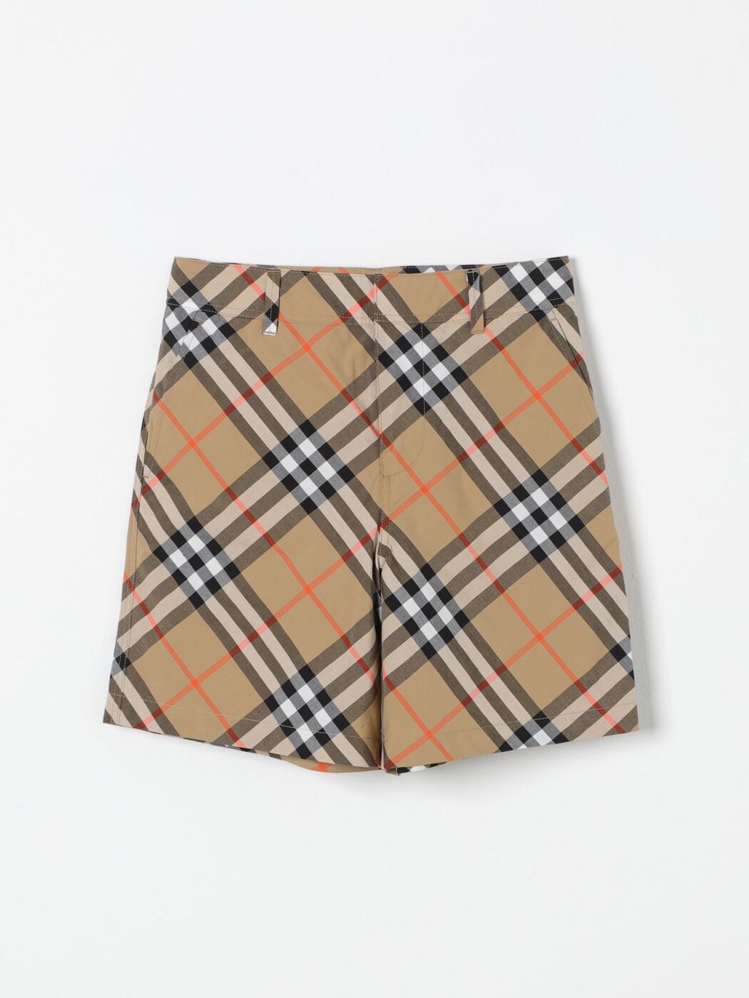 ★Burberry★ナイロン コットン ショートパンツ ナイロン コットンショートパンツ (ティーカップ) - ウィメンズ
