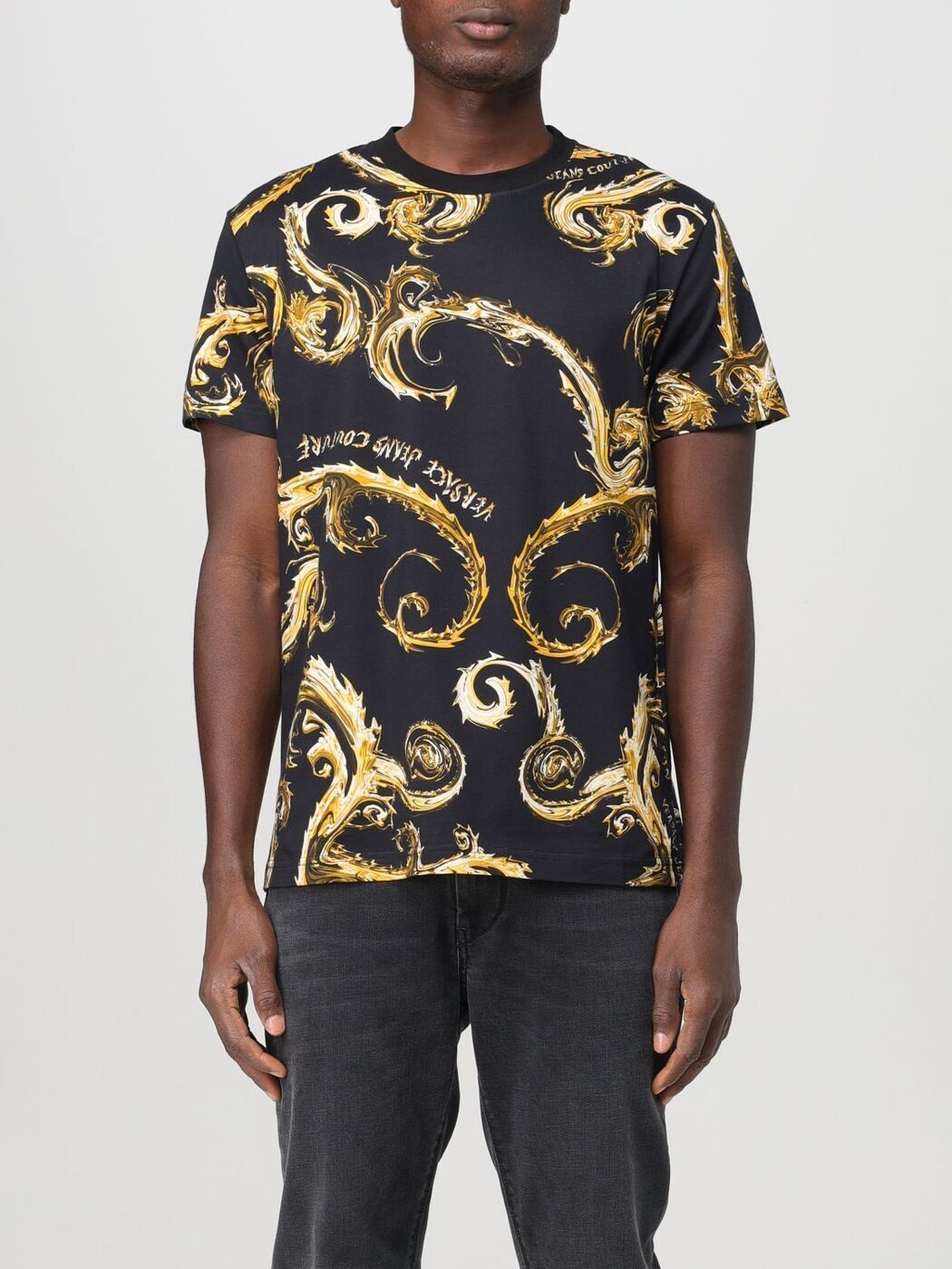 楽天市場】ヴェルサーチ VERSACE Tシャツ メンズ ブラック T
