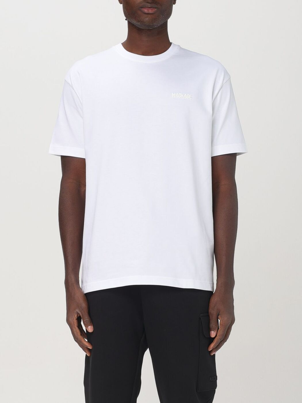【関税・送料込】MACKAGE ベルベット 半袖 コットン ロゴTシャツ MACKAGE TEE Tee-shirt with velvet logo | REVERSIBLE