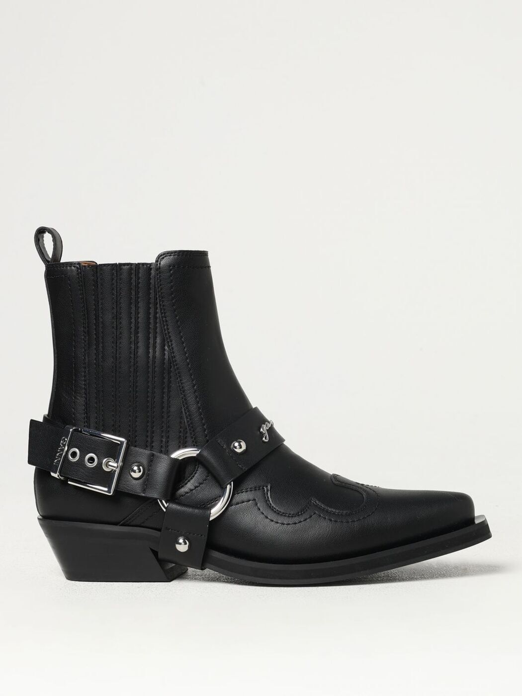 【関税込み】GANNI ブラウン Feminine Buckle チェルシーブーツ S2784_4926_099_1.jpg?sw=2000