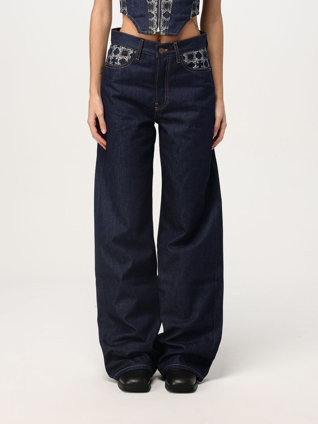 アミリ AMIRI レディースデニム 美品 新品】【USA製】【24】AMIRI♥アミリ デニム レディース - メルカリ