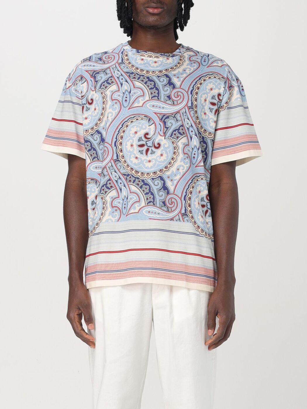 楽天市場】ETRO エトロ Tシャツ 1Y020 9479 メンズ 半袖