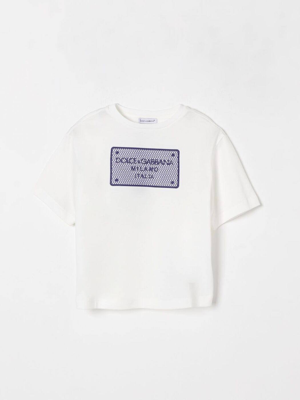 ☆Dolce&Gabbana☆ タオルミーナクロップドコットンTシャツ♪ 正規販売店】海外子ども服専門店 SUNNAO（さんなお）- T-SHIRT T