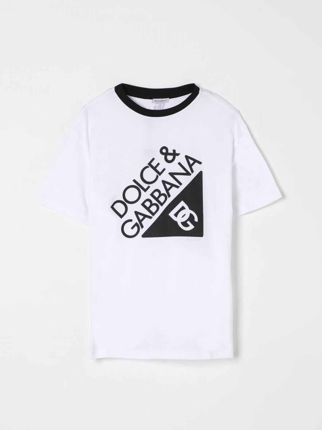 DOLCE & GABBANA クロップド長袖Tシャツ DOLCE & GABBANA クロップド長袖Tシャツ（レッドのウィメンズ