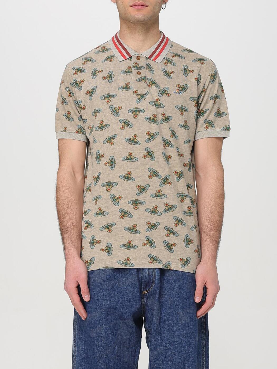 □Vivienne Westwood MAN□モンスター柄　半袖　ポロシャツ ヴィヴィアンウエストウッドマン Vivienne Westwood MAN