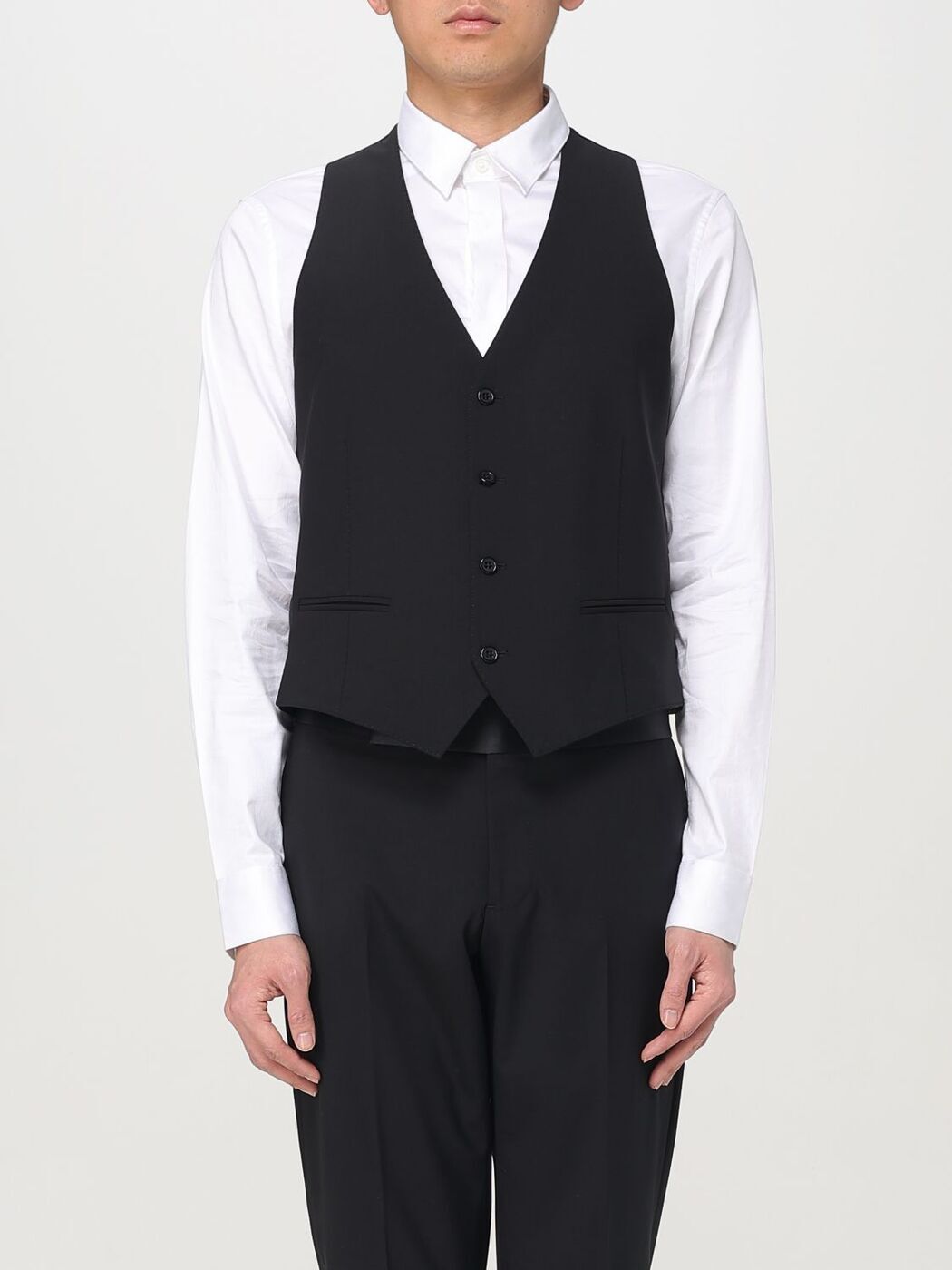 大きいサイズ！！EMPORIO ARMANI ⭐︎ベストカーディガン フード付き maido-selection_203-086