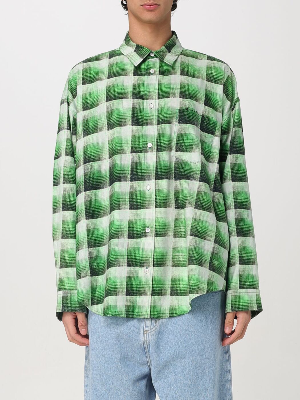 Acne Studios アクネ シャツ グリーン メンズ L 楽天市場】Acne Studios アクネストゥディオズ シャツ Face