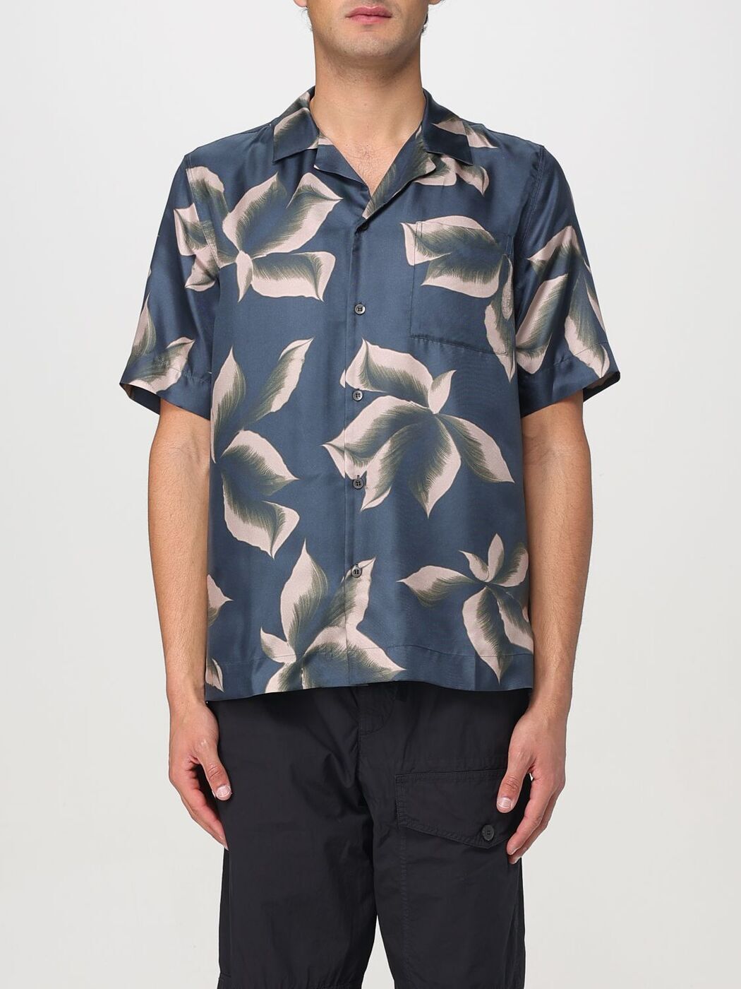 Dries Van Noten★Hemmings ダブルスリーブ Tシャツ DRIES VAN NOTEN | Hemmings Layered Sleeve Graphic Print