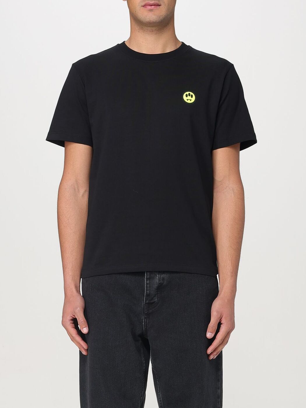 Tシャツ・カットソー BARROW Men T-shirt Black S5BWUATH147 110 S5BWUATH150-BLACK-A_e1e61049-