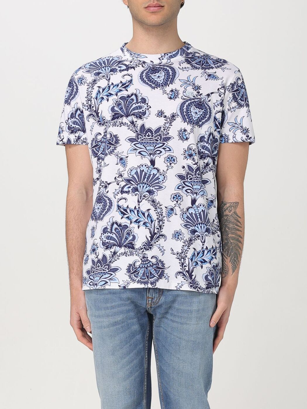 楽天市場】ETRO エトロ Tシャツ 1Y020 9479 メンズ 半袖