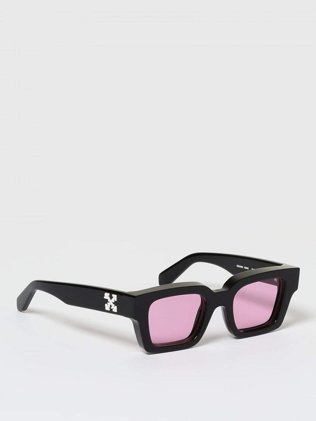 【関税込み】Off-White ブラック Virgil サングラス Off-White Virgil Black & Yellow Square Sunglasses | Unisex