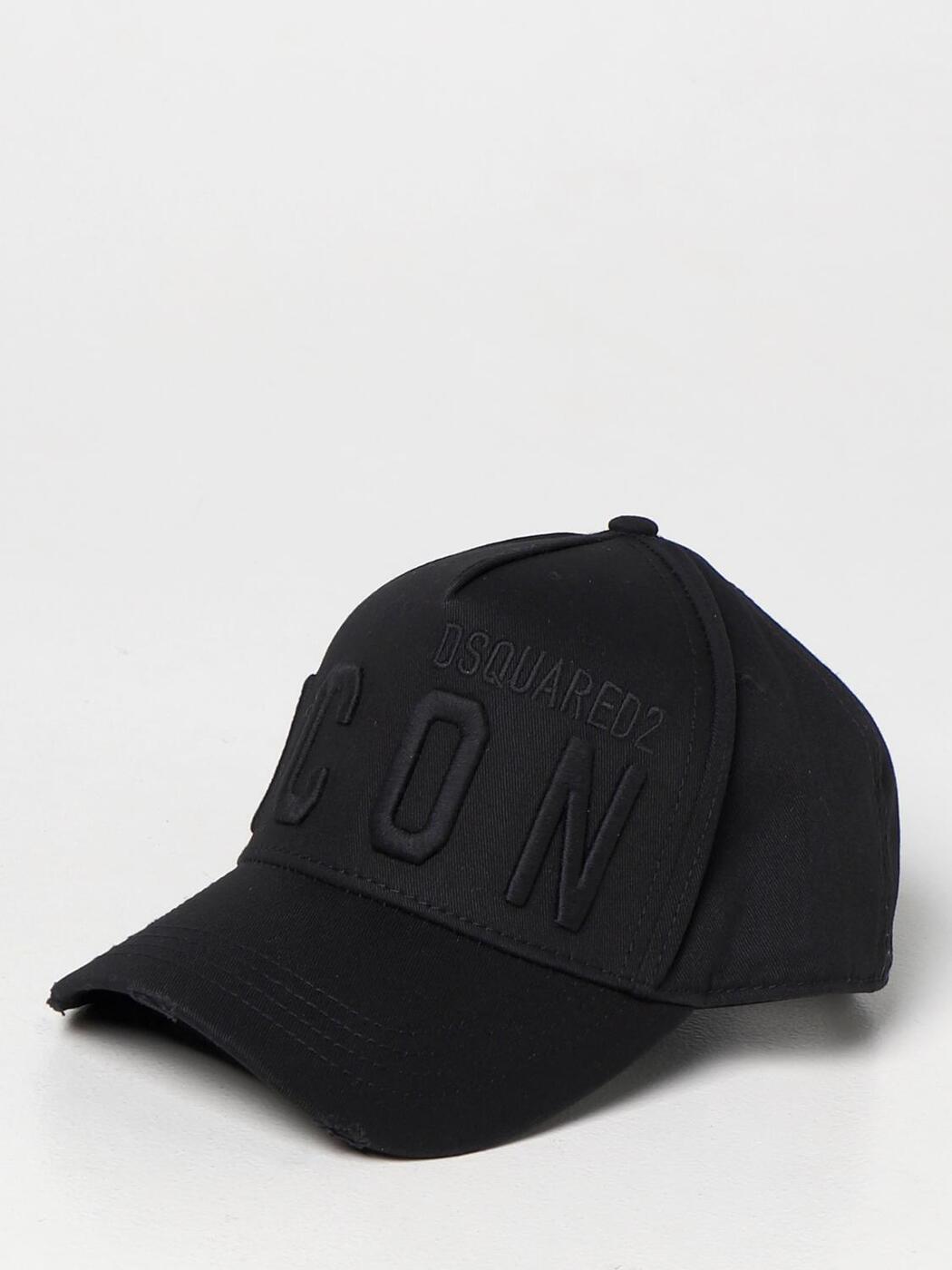DSQUARED2/ディースクエアード/バケットハット/sizeM/黒 ディースクエアード メンズ 帽子 DSQUARED2 ブランド バケット