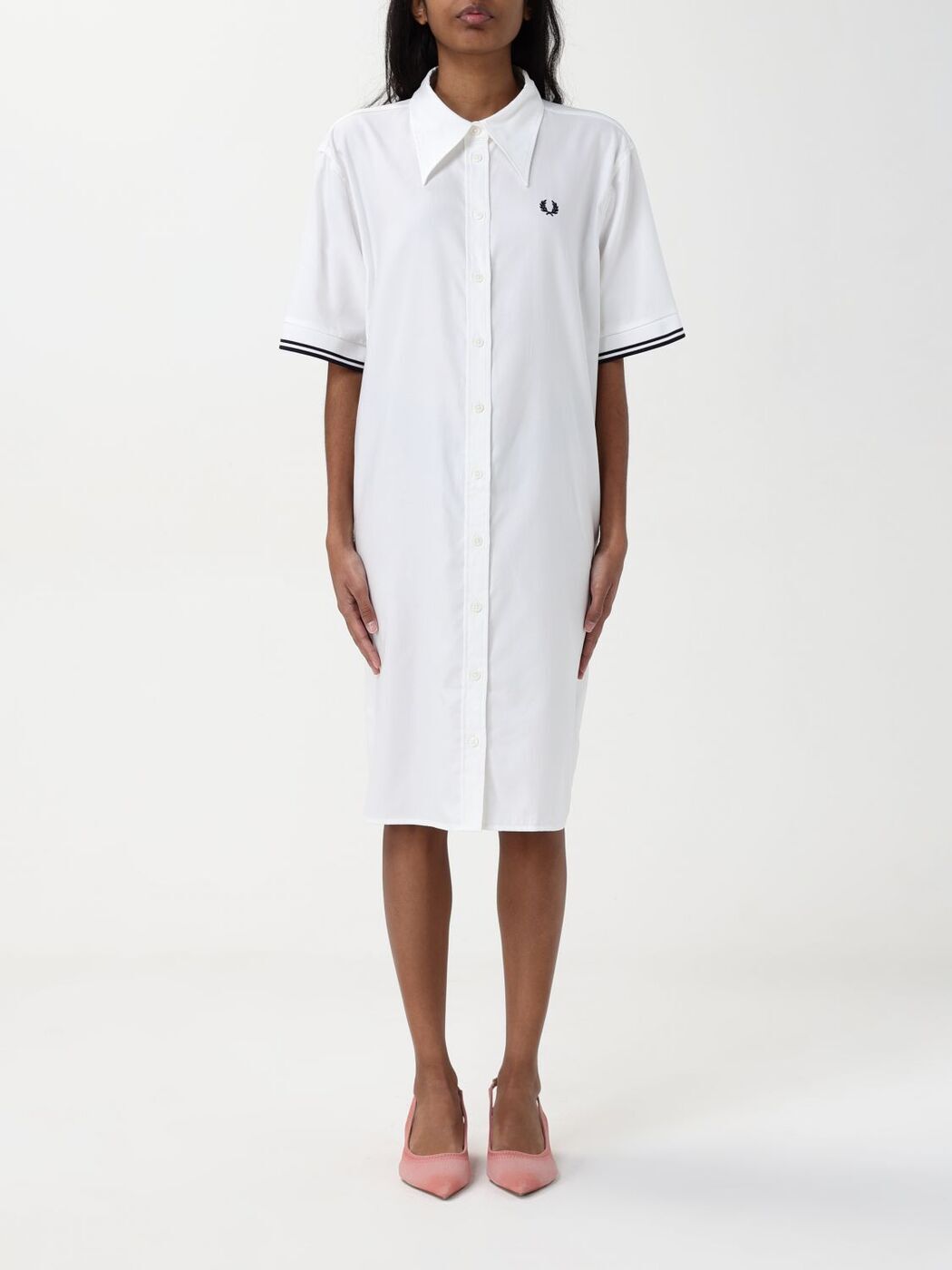 楽天市場】FRED PERRY フレッドペリー ワンピース SHEER TRIM