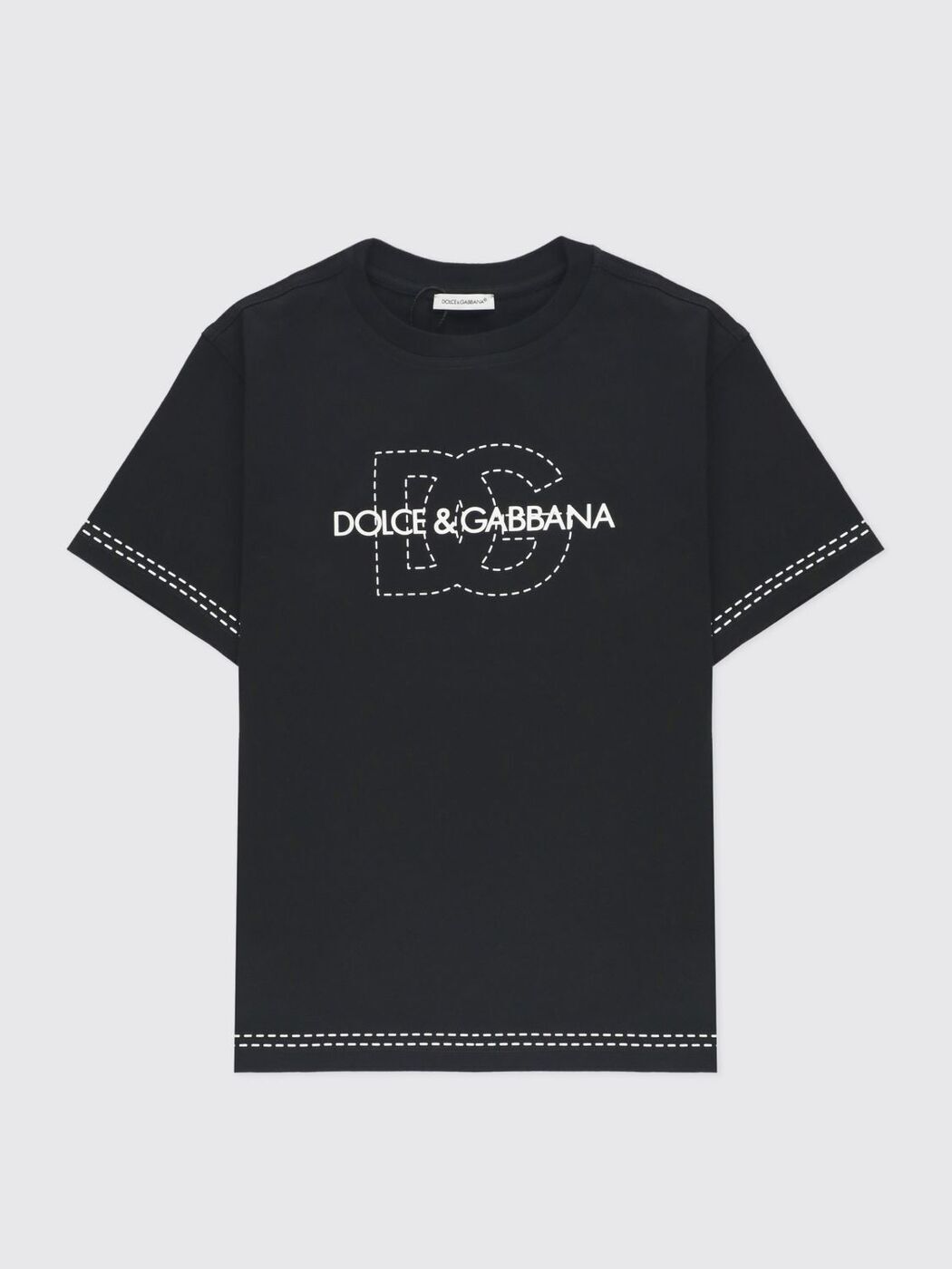 ☆Dolce&Gabbana☆ タオルミーナクロップドコットンTシャツ♪ 11104360_cd2.jpg
