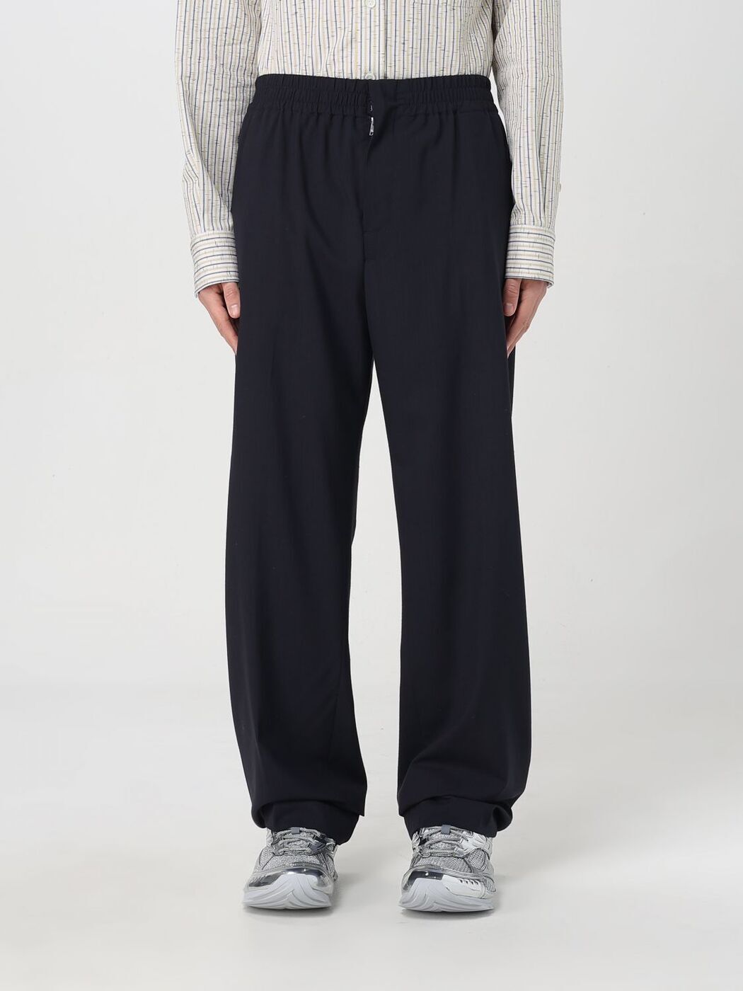国内発 BOTTEGA VENETA ブラックウールクロップドパンツ 楽天市場】BOTTEGA VENETA ボッテガヴェネタ クロップドパンツ