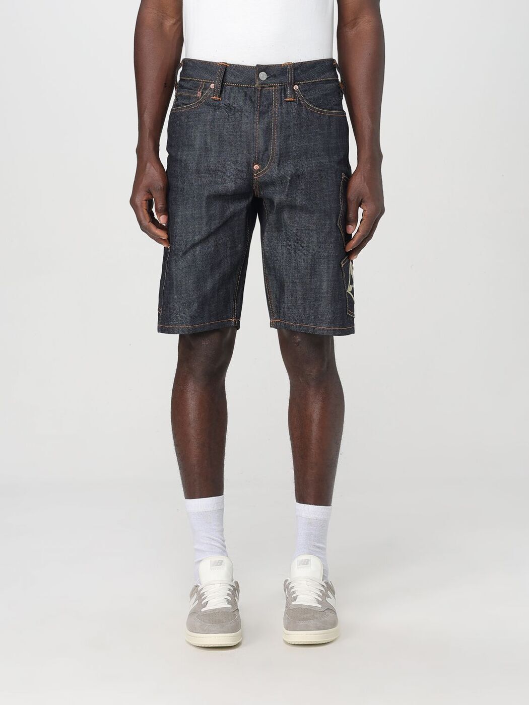 楽天市場】EVISU JEANS No2 7500 ハーフパンツ カモメ ペイント