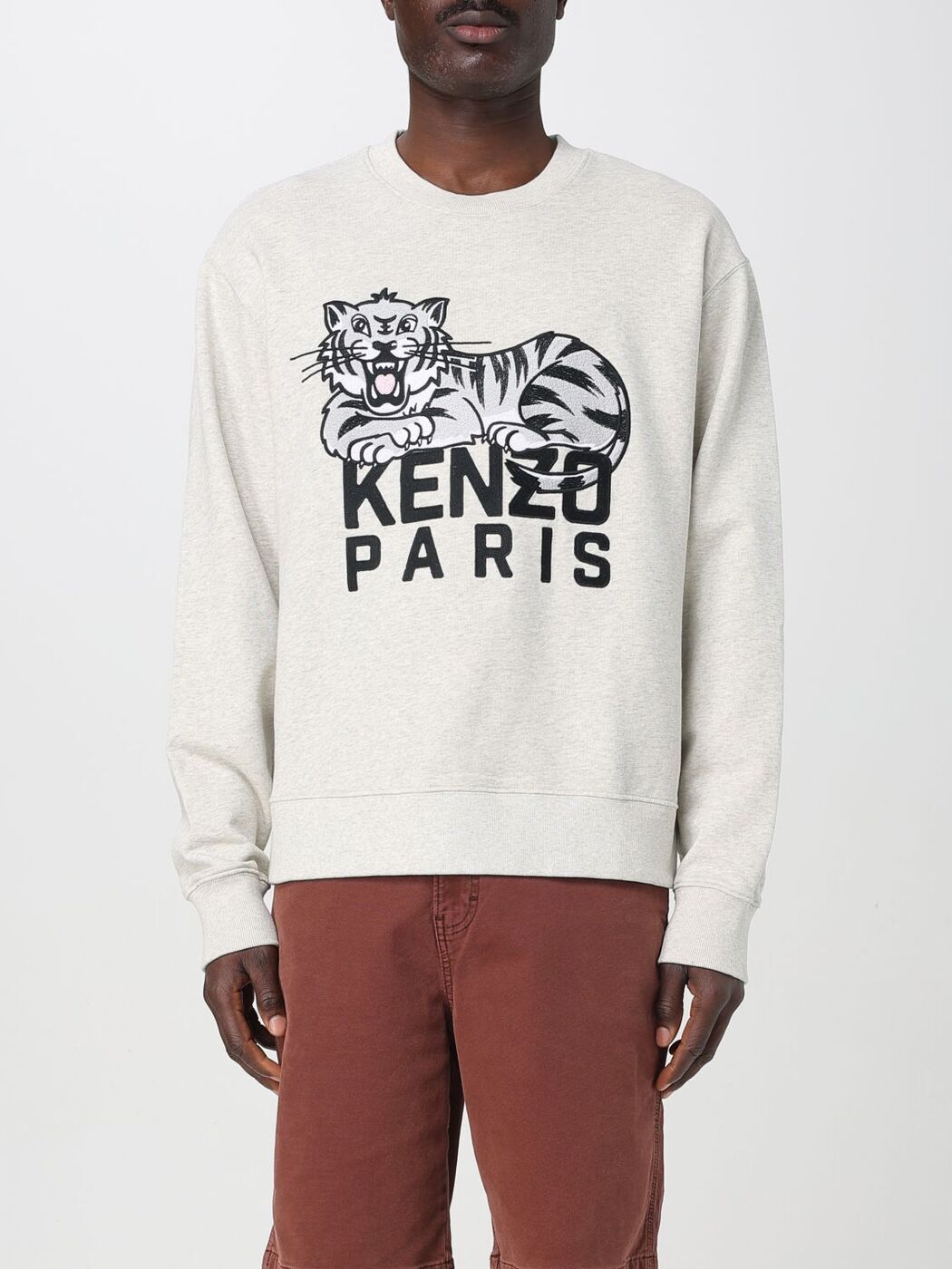ケンゾー　スウェット KENZO ケンゾー GOLF ゴルフ バック ロゴ刺繍 長袖 クルーネック