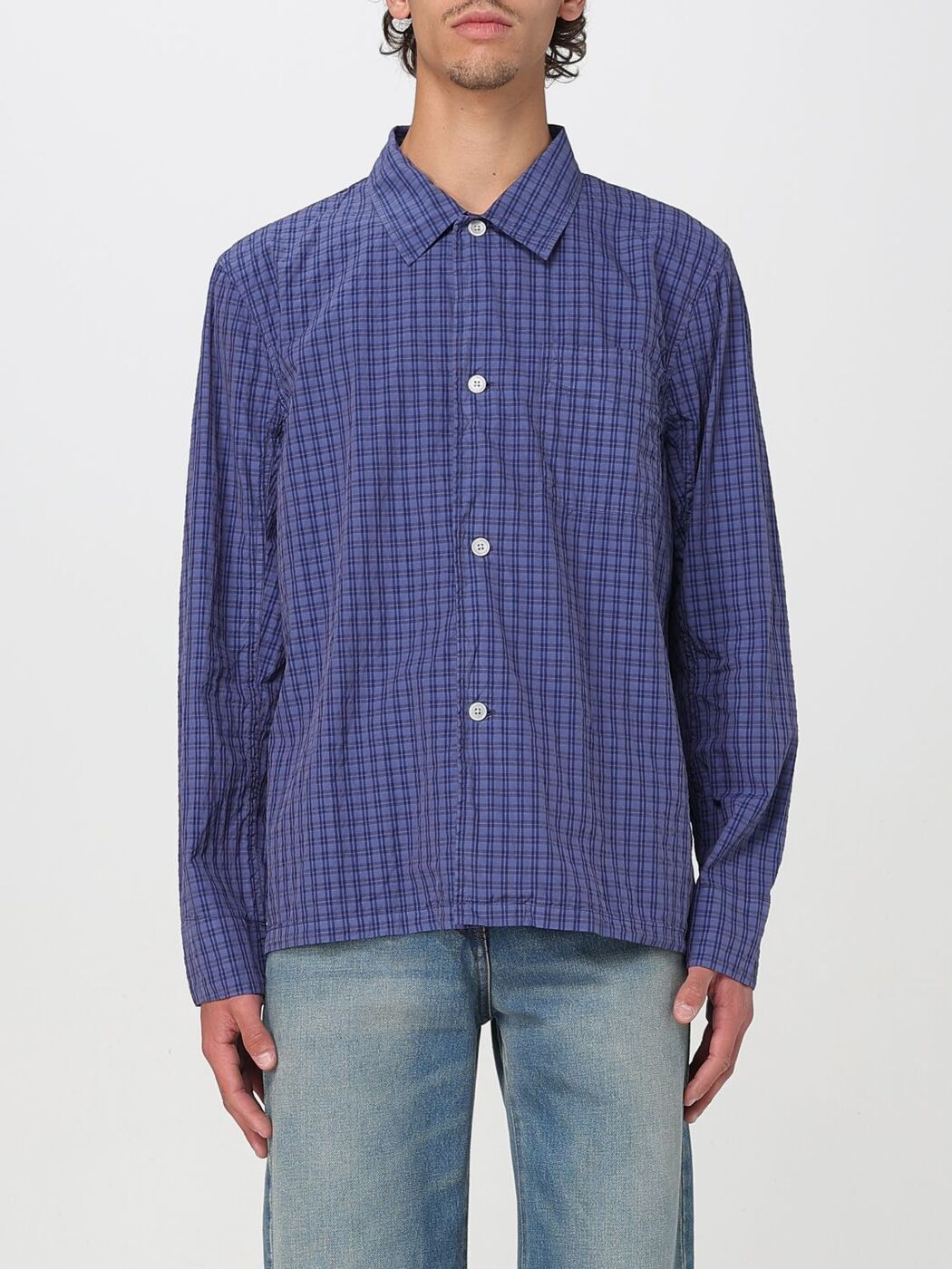 OUR LEGACY シアーポロシャツ Our Legacy（アワーレガシー）の「SHRUNKEN FULLZIP POLO