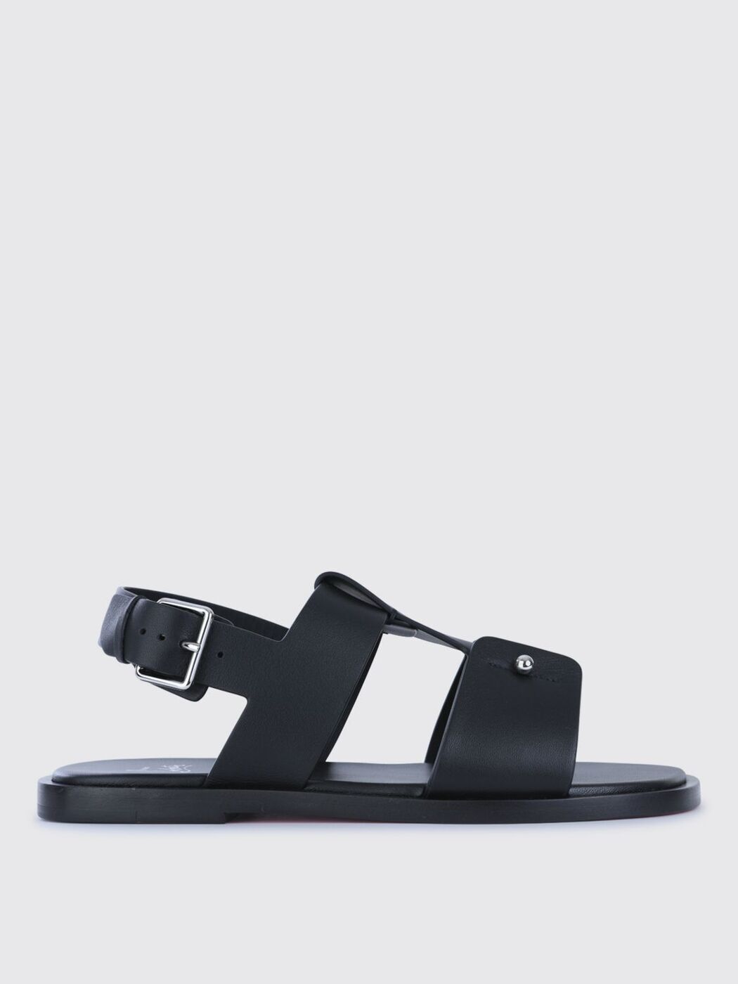 【Christian Louboutin】レザーロゴサンダル 関税・送料込み Christian Louboutin】レザーロゴサンダル 関税・送料込み