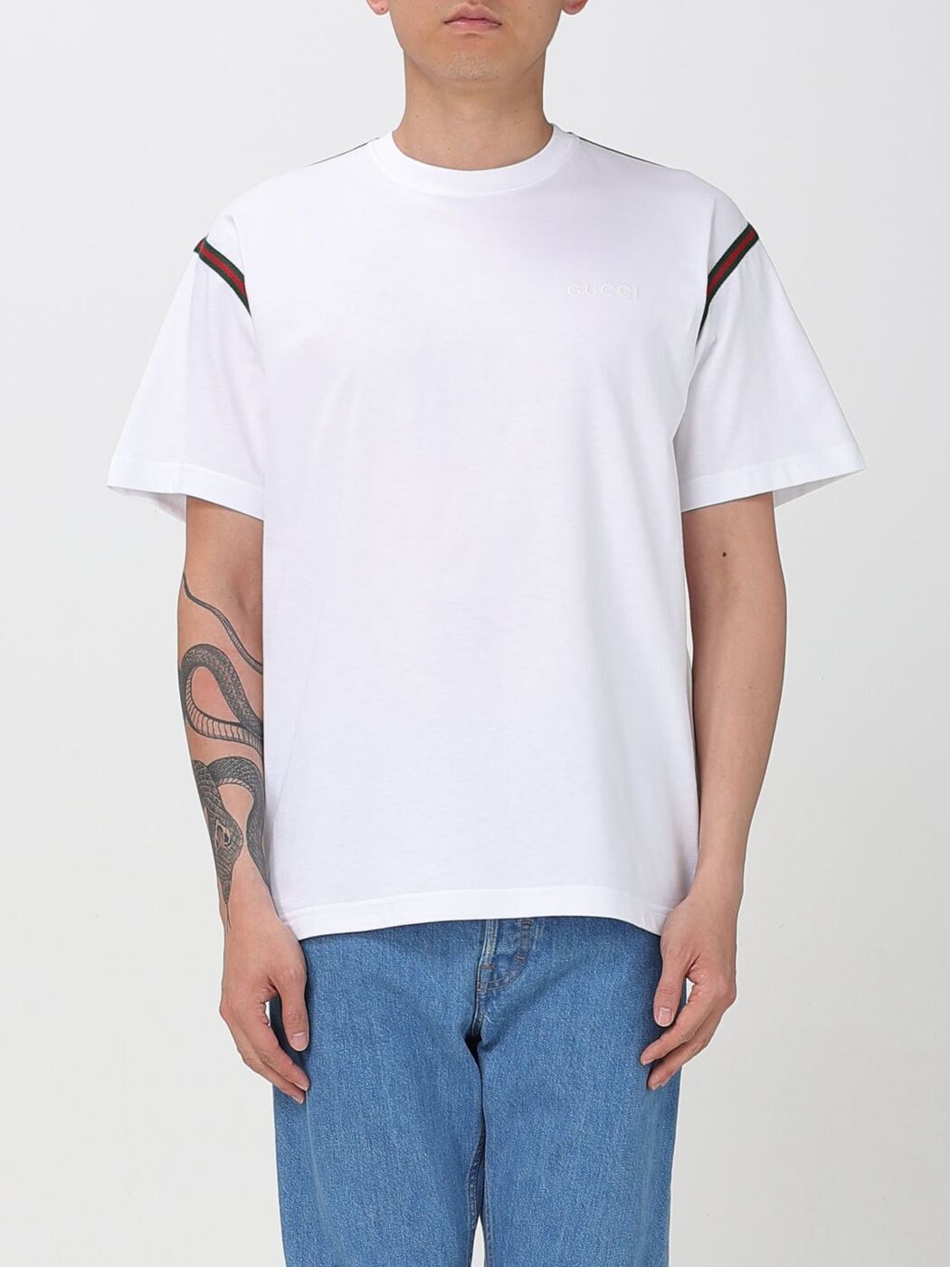 グッチ Tシャツ 796395 XJGQT 1152 ブラック サイズL 796395_XJG7W_1097_001_100_0000
