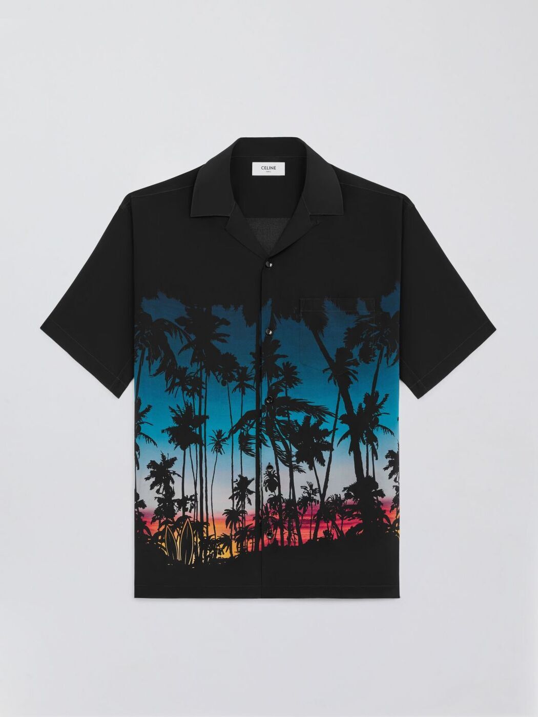 楽天市場】CELINE セリーヌ Hawaiian Shirts ハワイアンシャツ