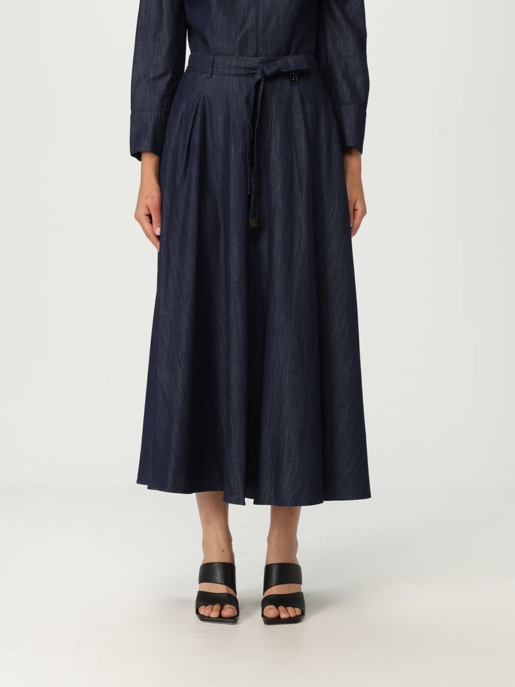 関税.送料込 MAX MARA Peplo デニム タイトスカート 楽天市場】MAX MARA マックスマーラ デニム スカート PEPLO