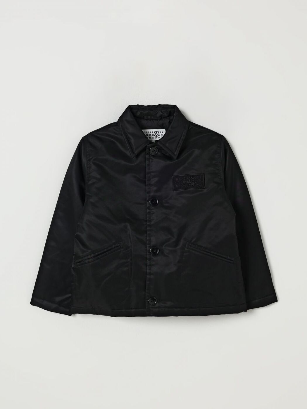 【関税込み】MM6 Maison Margiela ブラック シングルジャケット MM6 Maison Margiela ノーカラー シングルジャケット | ブラック