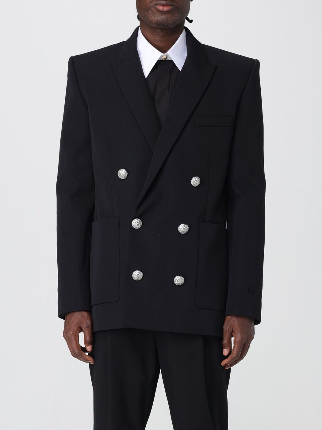 BALMAIN バルマンオム　エンブレムボタン　ブラック　ジャケット　メンズ 楽天市場】バルマン BALMAIN メンズ アウター ジャケット コート