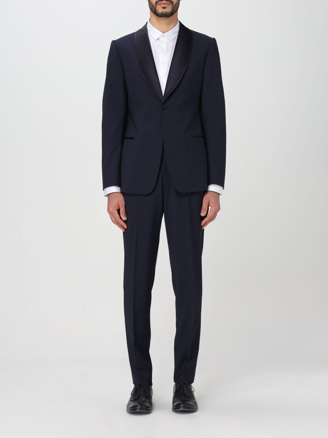 エンポリオアルマーニ セットアップ スーツ ヴィンテージ カーキ M 美品】EMPORIO ARMANI セットアップカーキグリーンダブル