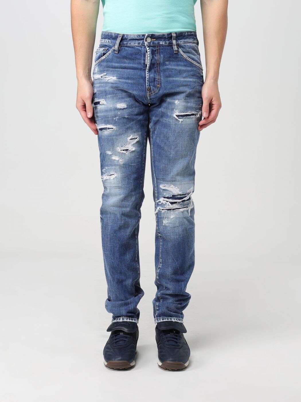 関税送料込★DSQUARED2 ミルキーウェイウォッシュブロジーンズ DSQUARED2 スーパーツインキー ジーンズ Super Twinky Jeans