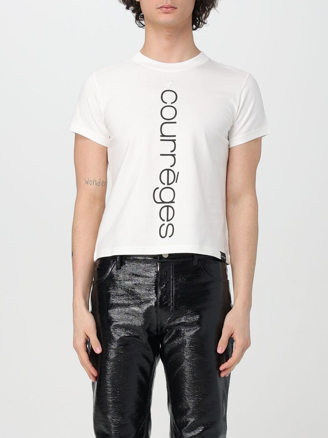 楽天市場】COURREGES クレージュ シグニチャーコントラスト半袖T