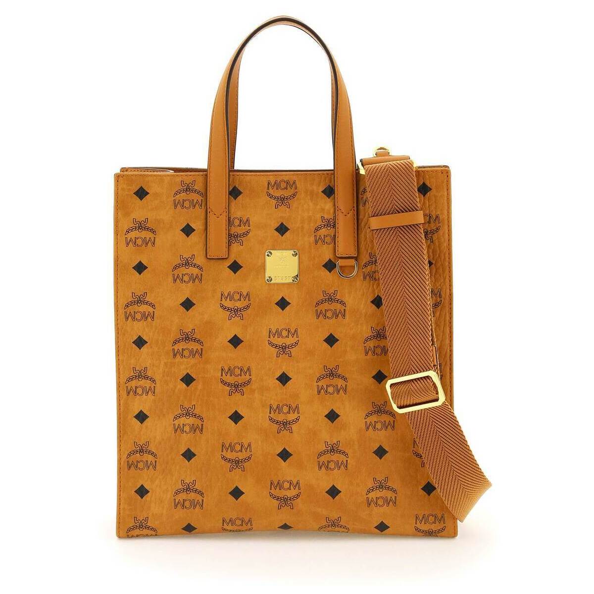 超新作】 MCM エムシーエム Marrone Mcm small tote bag トートバッグ