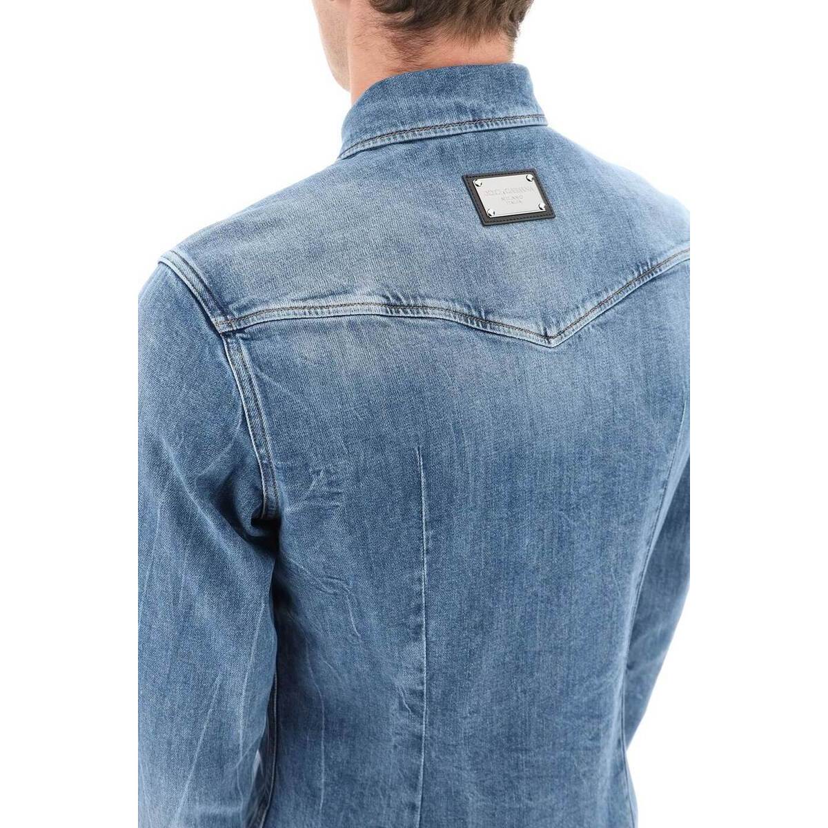 DOLCEGABBANA ドルチェガッバーナ Blu in stretch western G8HA7 