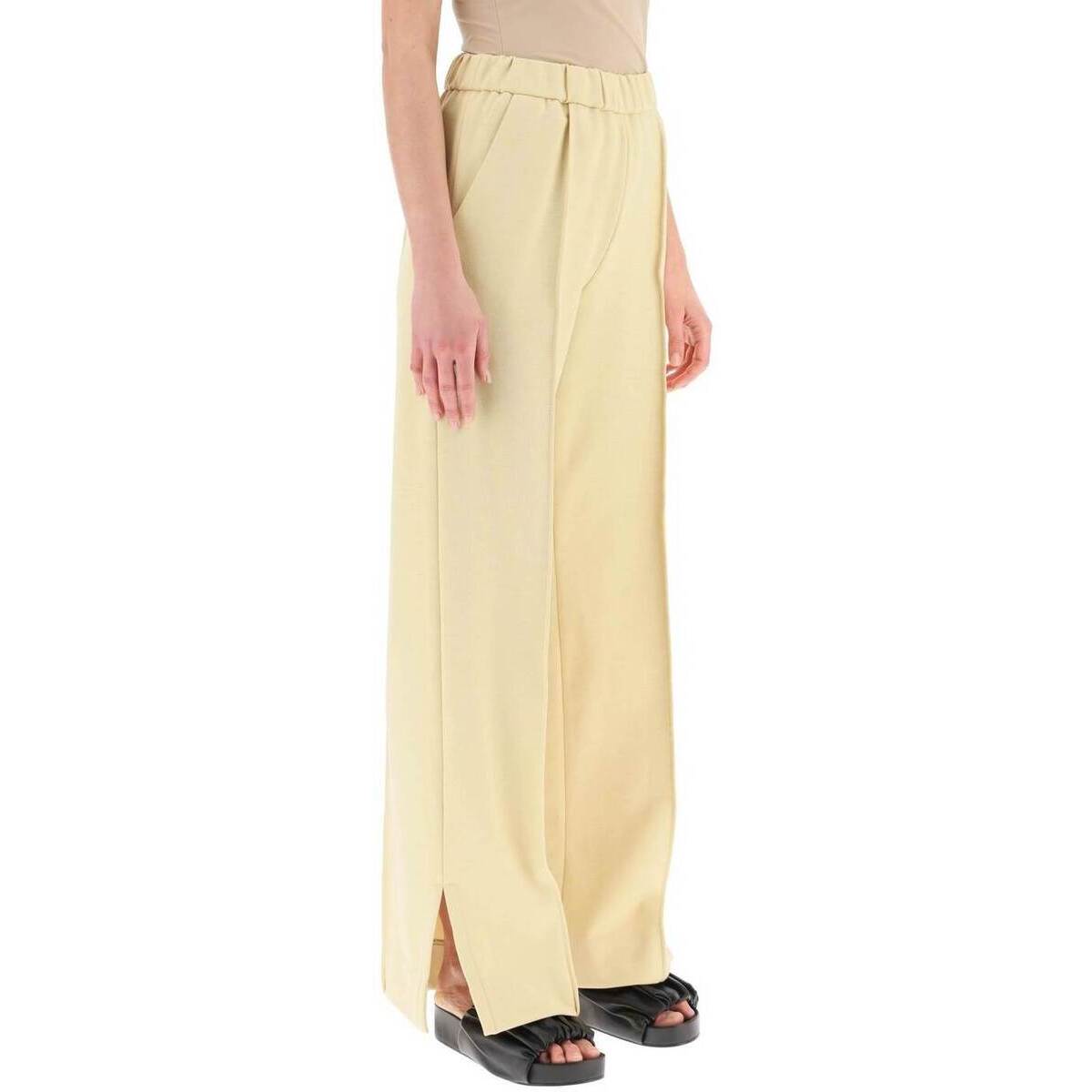 JIL SANDER ジルサンダー 春夏2023 パンツ J20018 sander Beige pants
