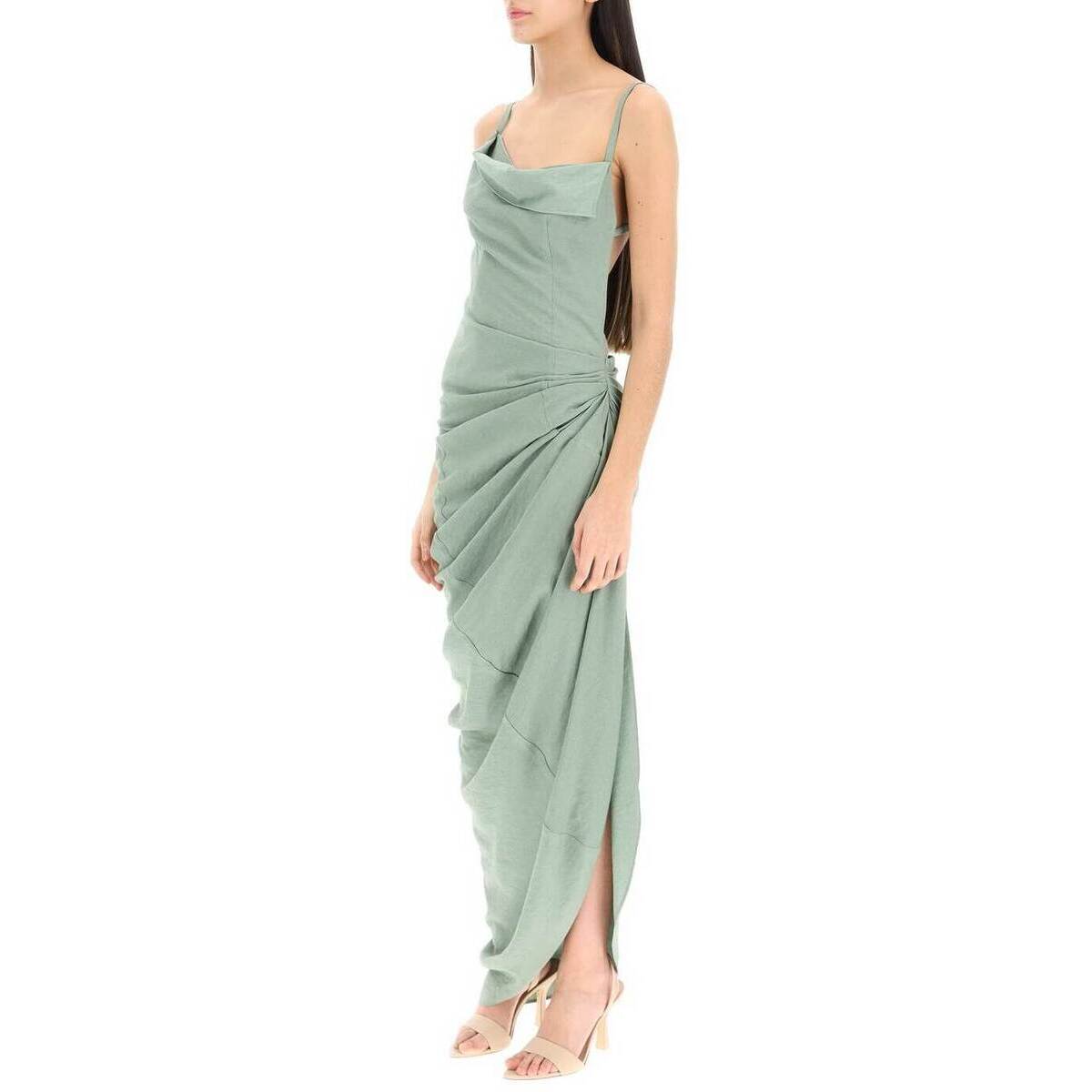 25％OFF JACQUEMUS ジャックムス Verde Jacquemus 'la robe saudade