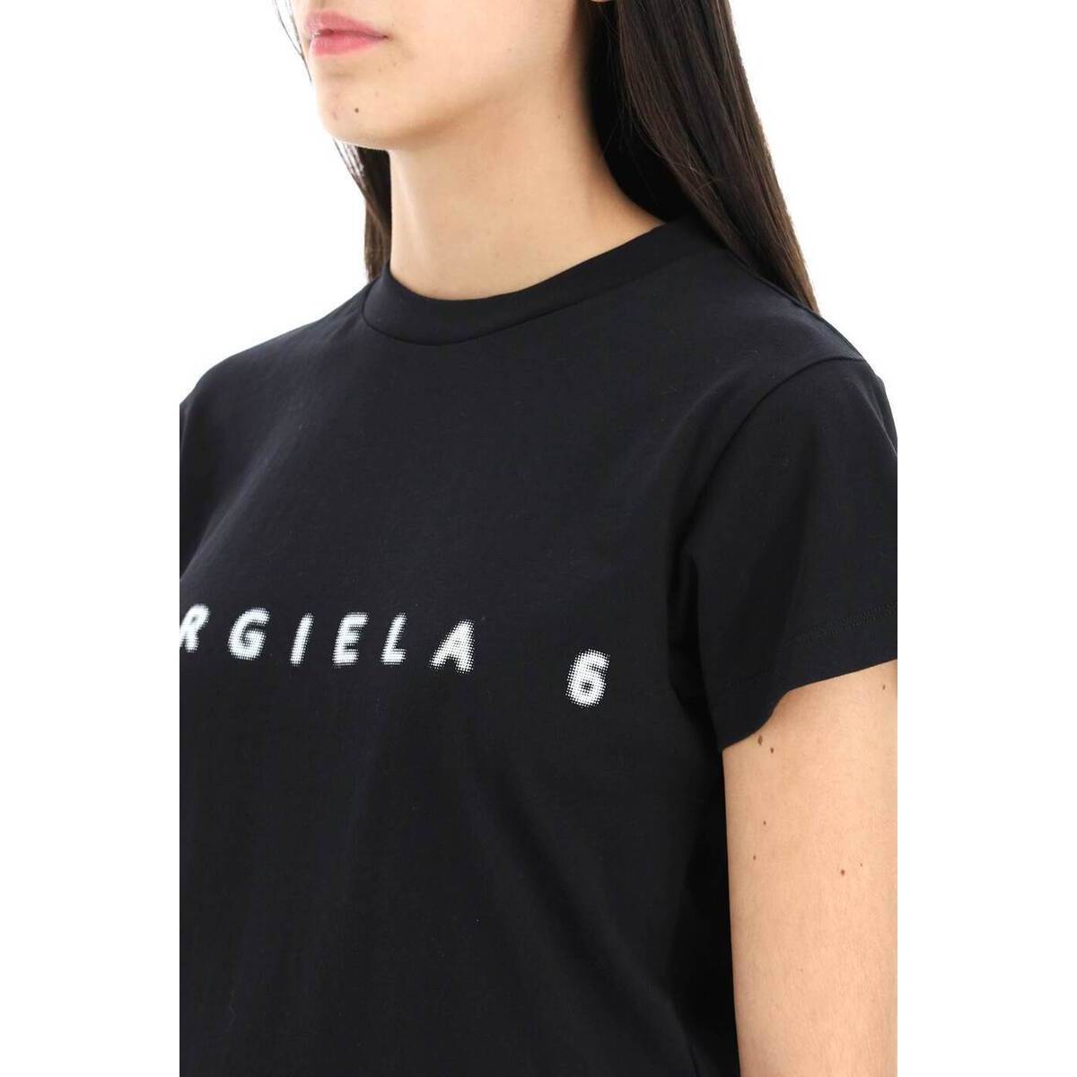 プレゼント サプライズ MM6 Maison Margiela メゾンマルジェラ 黒 T