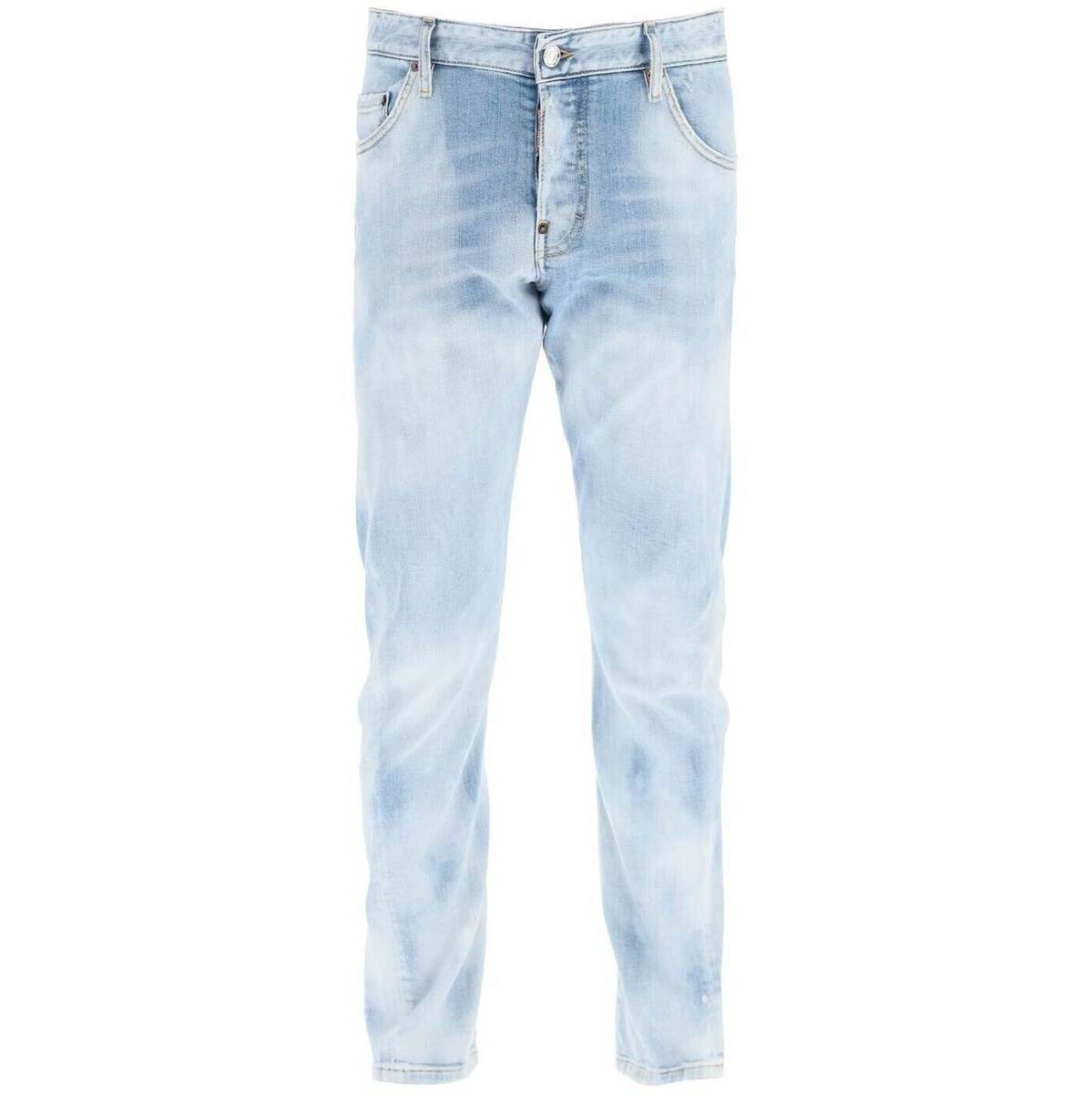 DSQUARED2 ディースクエアード Blu Dsquared2 light sunny day wash sexy twist jeans デニム メンズ 春夏2022 S74LB1064 S30663 【関税・送料無料】【ラッピング無料】 ik