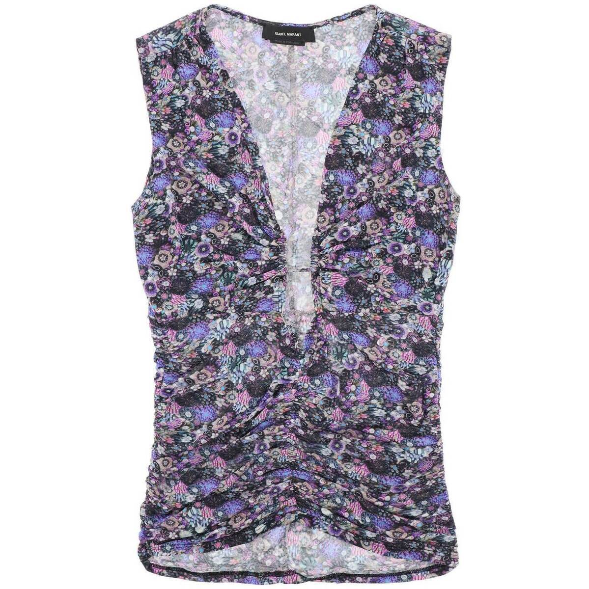 ISABEL MARANT イザベル マラン Colori misti Isabel marant jillya jersey top トップス レディース 秋冬2022 HT2373 22A030I ik
