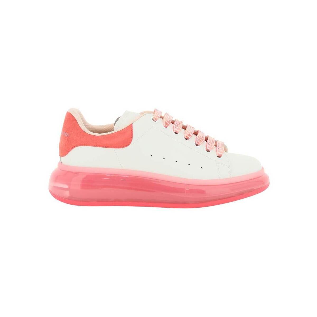 お見舞い ALEXANDER MCQUEEN アレキサンダー マックイーン Colori misti Alexander mcqueen  transparent sole oversized sneakers スニーカー レディース 秋冬2022 666893 WHXMA ik 