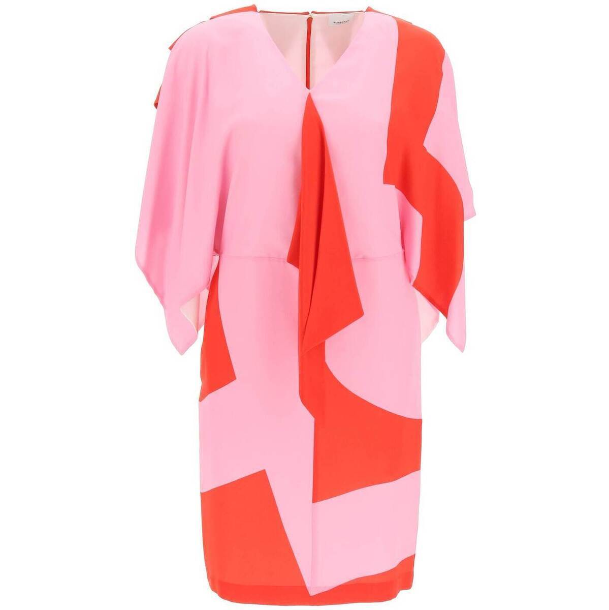 BURBERRY バーバリー Colori misti Burberry silk dress with geometric print ドレス レディース 秋冬2021 8046802 【関税・送料無料】【ラッピング無料】 ik