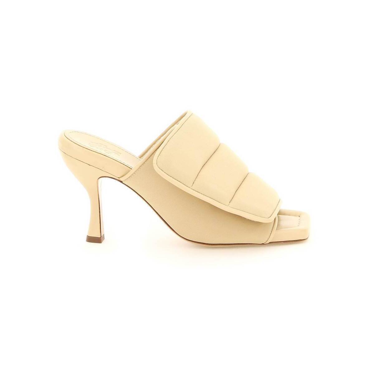 GIA BORGHINI ジア・ボルギーニ Beige Gia borghini gia 4 mules サンダル レディース 春夏2022 GIA4 ik