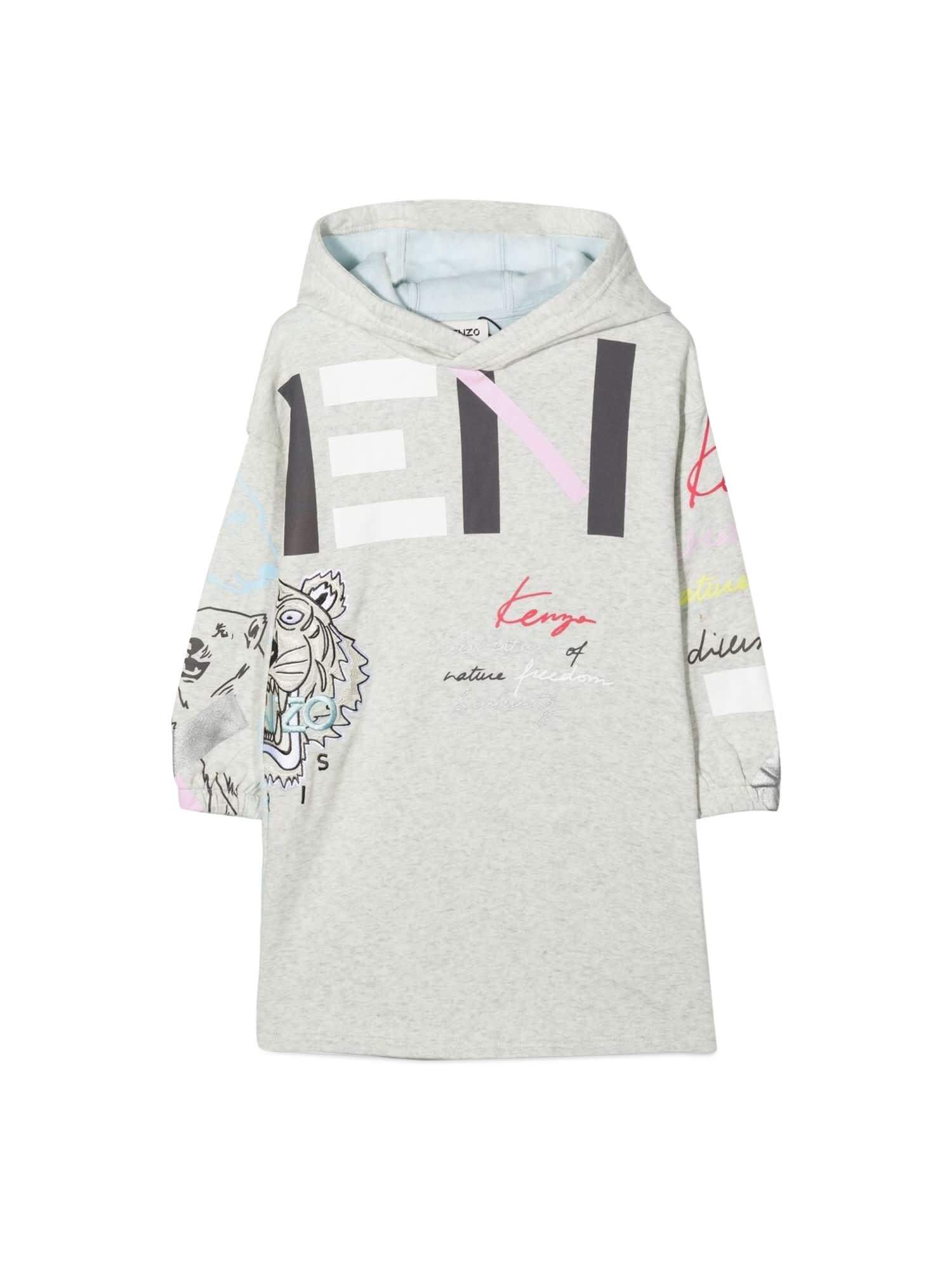 高質で安価KENZO ケンゾー BEIGE ガールズ K12283K_205 ドレス 秋冬2022 ia ドレス
