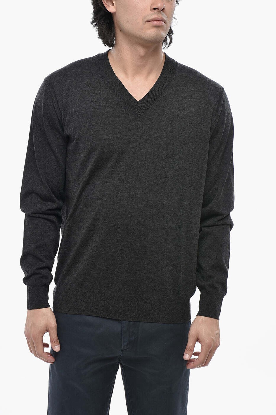 パオロペコラ PAOLO PECORA プルオーバー 編み物御召しもの メンズ 薄墨色 Knitwear 24集積回路1M0A009F0018996 関税 貨物輸送無料 dk
