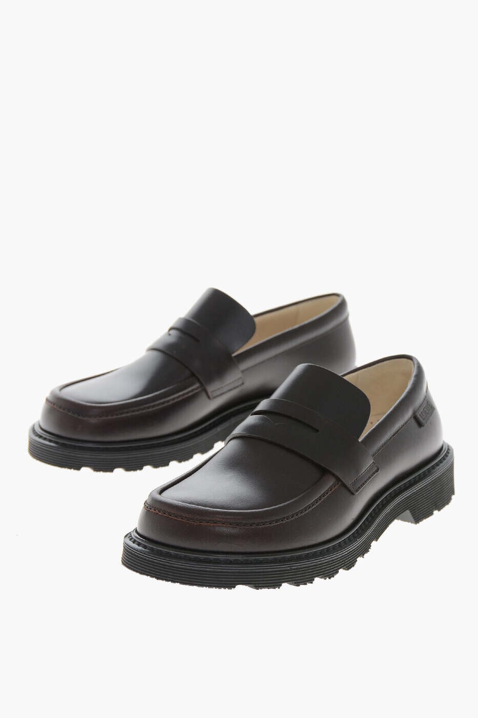 ロエベ LOEWE 置き目毛皮 レディース 赤銅色 Loafers LLSB290X013110 関税 貨物輸送無料 dk