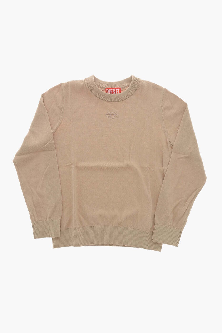 ディーゼル DIESEL クルーネックジャンパー 編み物お召しもの ボーイズ ベージュ Crew neck jumpers J02277 RLAXU K744 関税 貨物輸送無料 dk