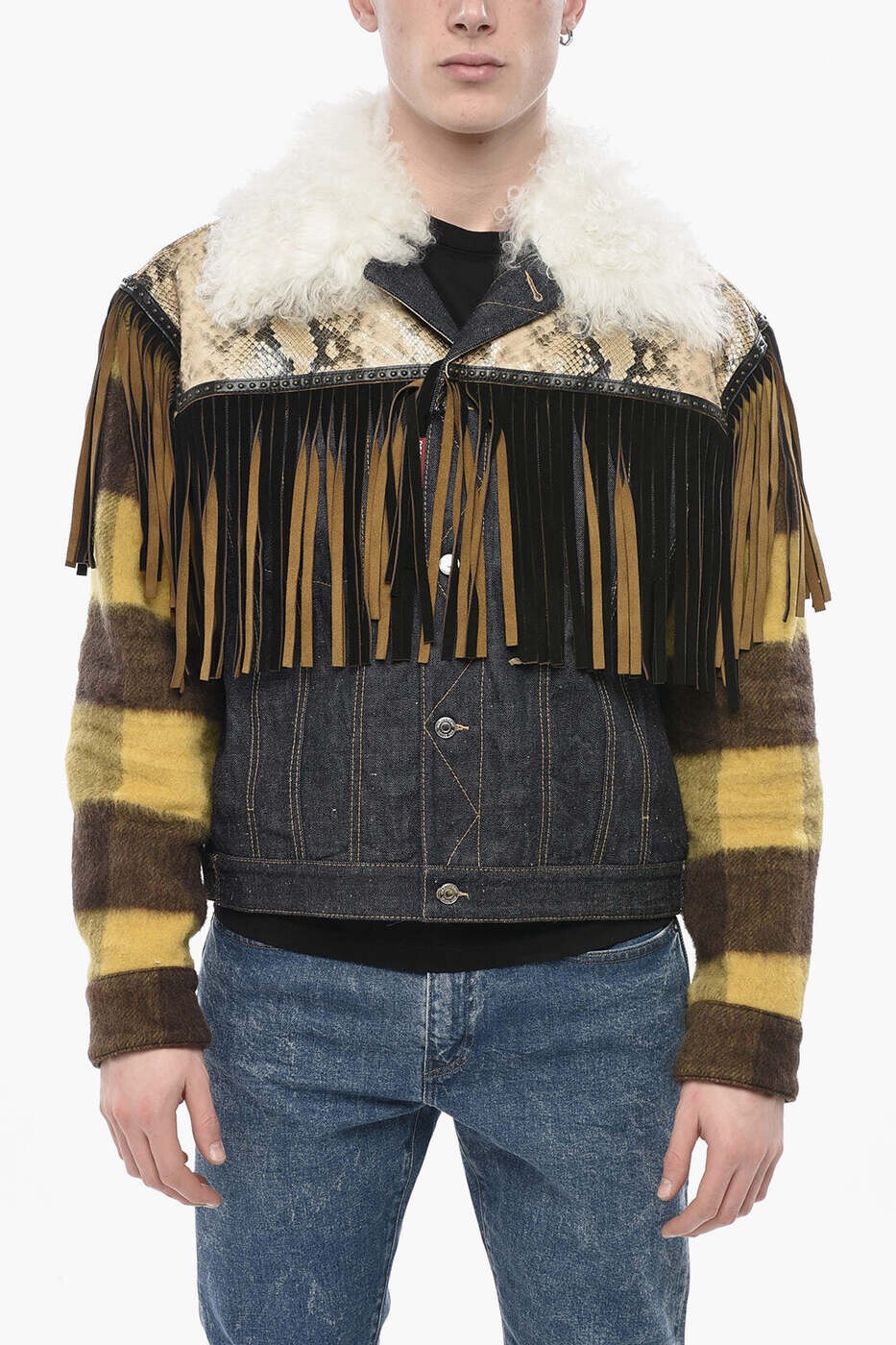 ディースクエアード DSQUARED2 上衣 メンズ マルチ色つや Jackets S71AN0493 S30485 470 関税 貨物輸送無料 dk