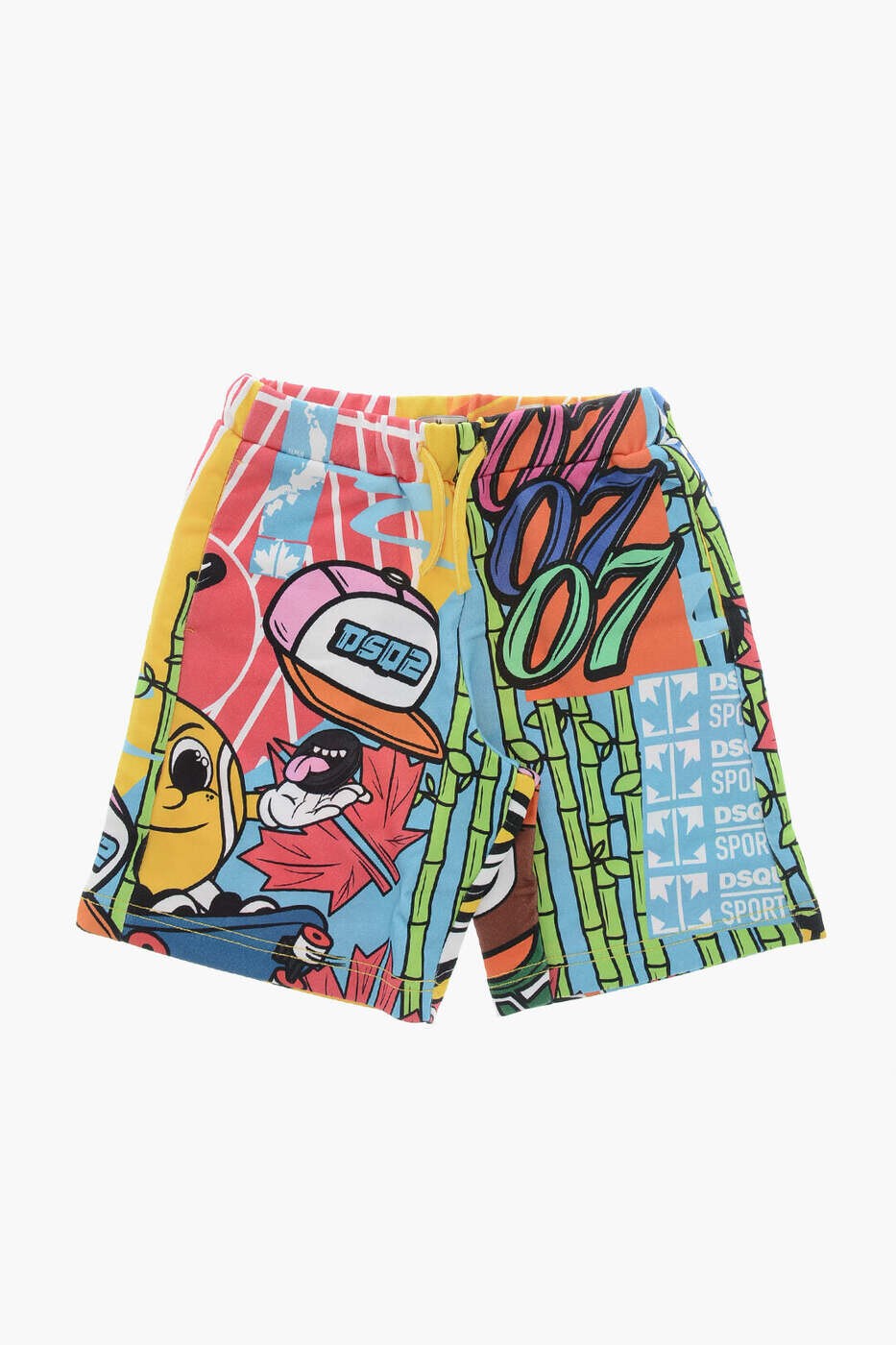 ディースクエアード DSQUARED2 ショートパンツ　パンツ ショーツ ボーイズ マルチカラー Shorts DQ1417 D0A29 DQ220 関税 送料無料 dk｜BRANDSHOP「il Tesoro」
